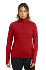 Sport-Tek ®  Women's Sport-Wick ®  Stretch 1/4-Zip Pullover. LST850 - Sport-Tek LST850