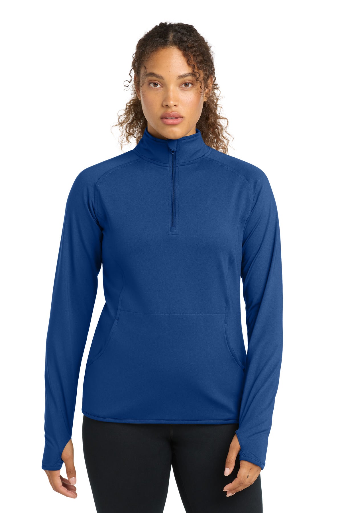 Sport-Tek ®  Women's Sport-Wick ®  Stretch 1/4-Zip Pullover. LST850 - Sport-Tek LST850