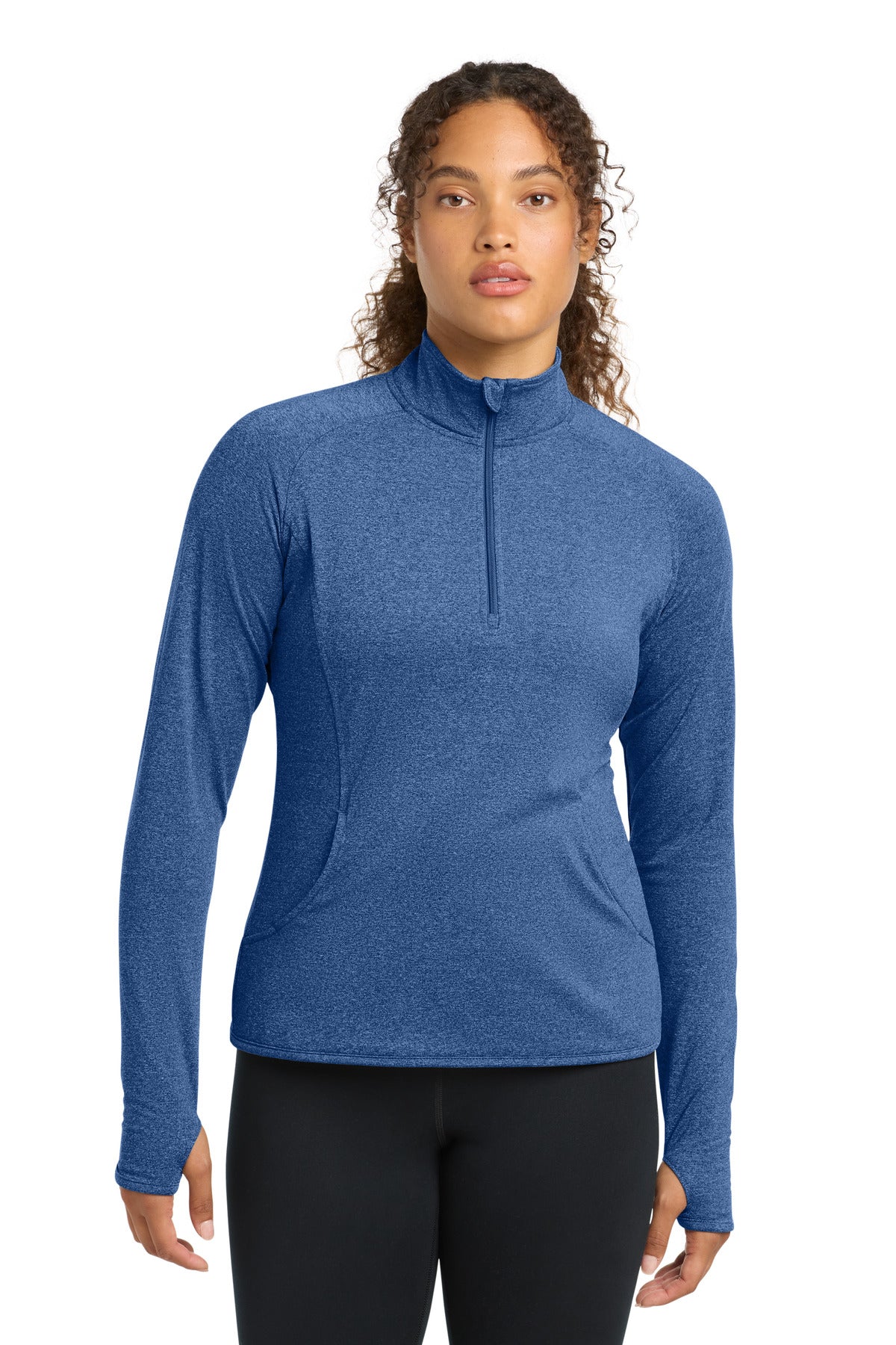 Sport-Tek ®  Women's Sport-Wick ®  Stretch 1/4-Zip Pullover. LST850 - Sport-Tek LST850