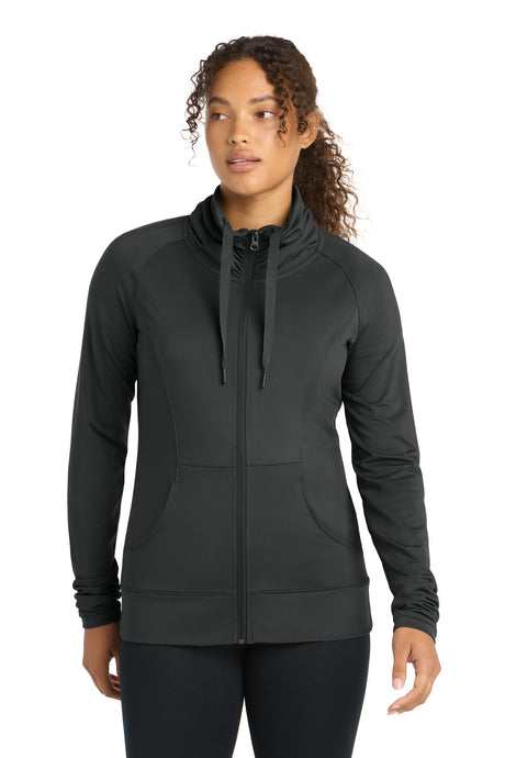 Sport-Tek LST852 Women's Sport-Wick Stretch Full-Zip Jacket