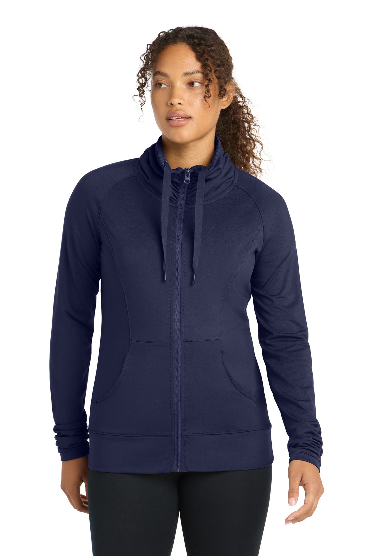Sport-Tek ®  Women's Sport-Wick ®  Stretch Full-Zip Jacket. LST852 - Sport-Tek LST852