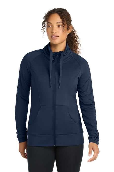 Sport-Tek LST852 Women's Sport-Wick Stretch Full-Zip Jacket