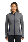 Sport-Tek LST853 Women's Sport-Wick Stretch Contrast Full-Zip Jacket