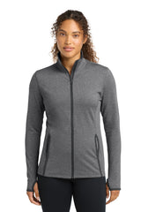 Sport-Tek LST853 Women's Sport-Wick Stretch Contrast Full-Zip Jacket