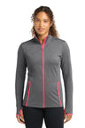 Sport-Tek LST853 Women's Sport-Wick Stretch Contrast Full-Zip Jacket