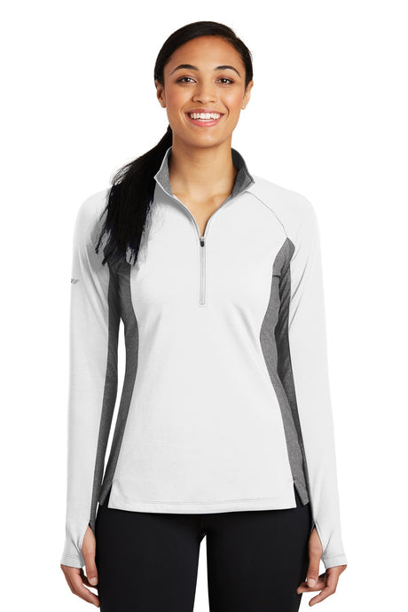 Sport-Tek ®  Women's Sport-Wick ®  Stretch Contrast 1/4-Zip Pullover. LST854 - Sport-Tek LST854