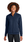 Sport-Tek ®  Women's Sport-Wick ®  Stretch Full-Zip Cadet Jacket LST857 - Sport-Tek LST857
