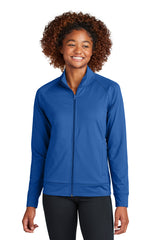 Sport-Tek ®  Women's Sport-Wick ®  Stretch Full-Zip Cadet Jacket LST857 - Sport-Tek LST857