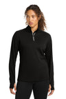 Sport-Tek LST860 Women's Sport-Wick Textured 1/4-Zip Pullover