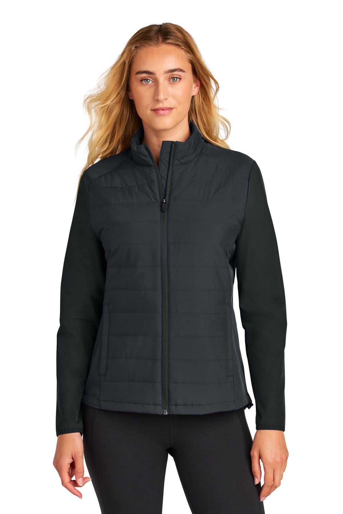 Sport-Tek ®  Women's Teknical Hybrid Jacket LST940 - Sport-Tek LST940