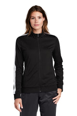 Sport-Tek  ®  Ladies Tricot Sleeve Stripe Track Jacket. LST94 - Sport-Tek LST94
