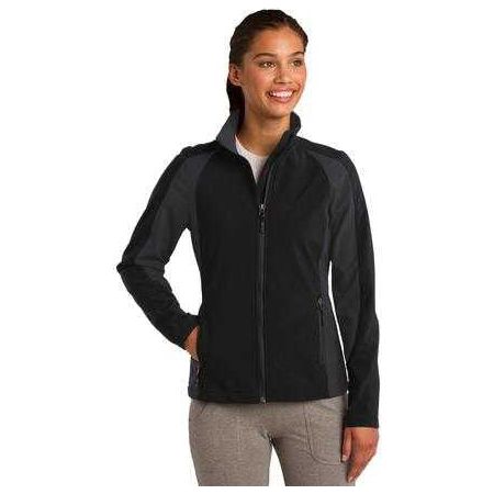 Ladies Colorblock Soft Shell Jacket DRI-EQUIP Jackets