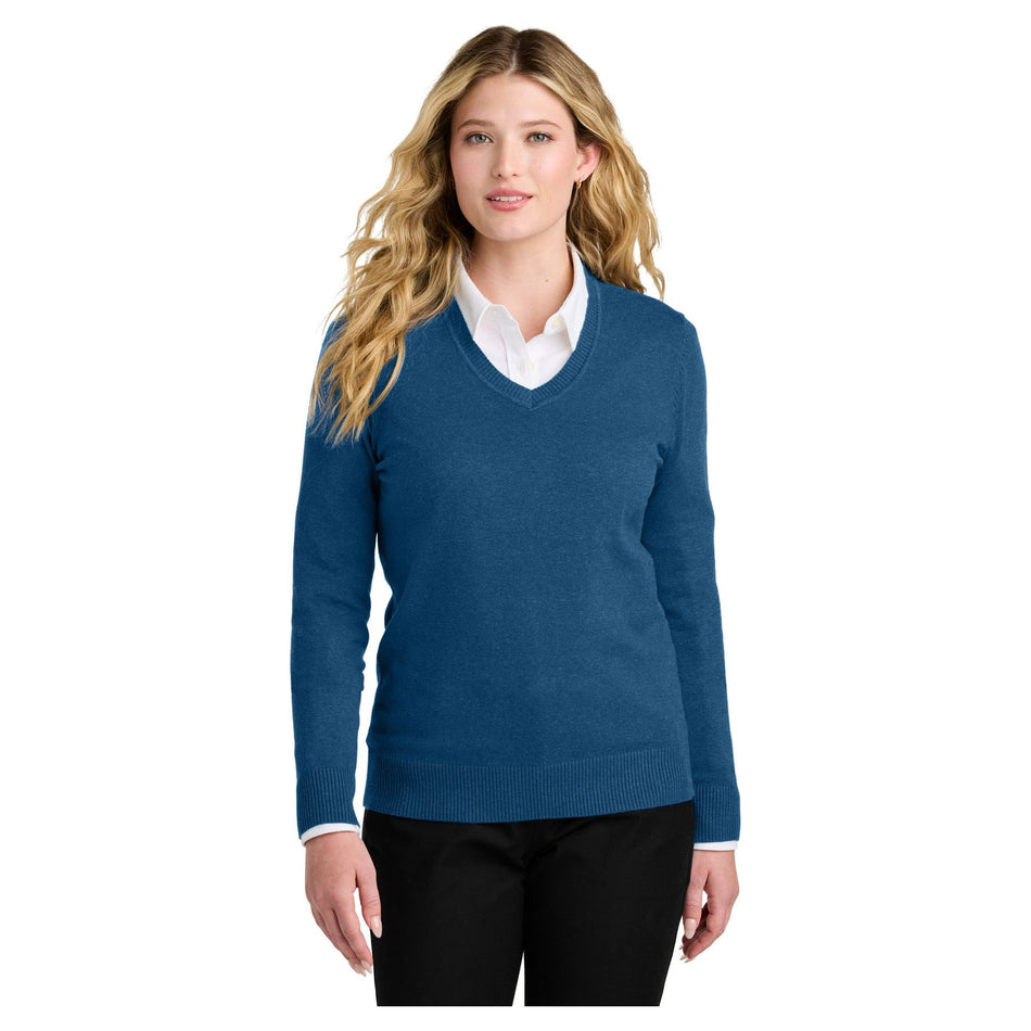 Port Authority ®  Women's Easy Care V-Neck Sweater LSW2850 - Port Authority LSW2850