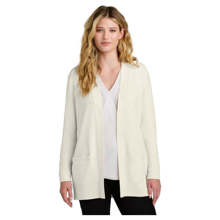 Port Authority ® Women's Easy Care Open-Front Cardigan Sweater LSW2890 - Port Authority LSW2890 Polos/Knits Port Authority Oatmeal Heather XS