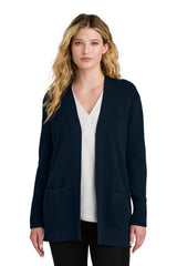 Port Authority LSW2890 Women's Easy Care Open-Front Cardigan Sweater | Wholesale