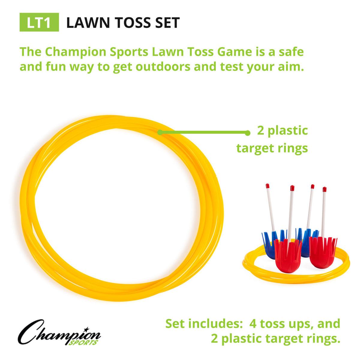 Champion Sports LAWN TOSS GAME