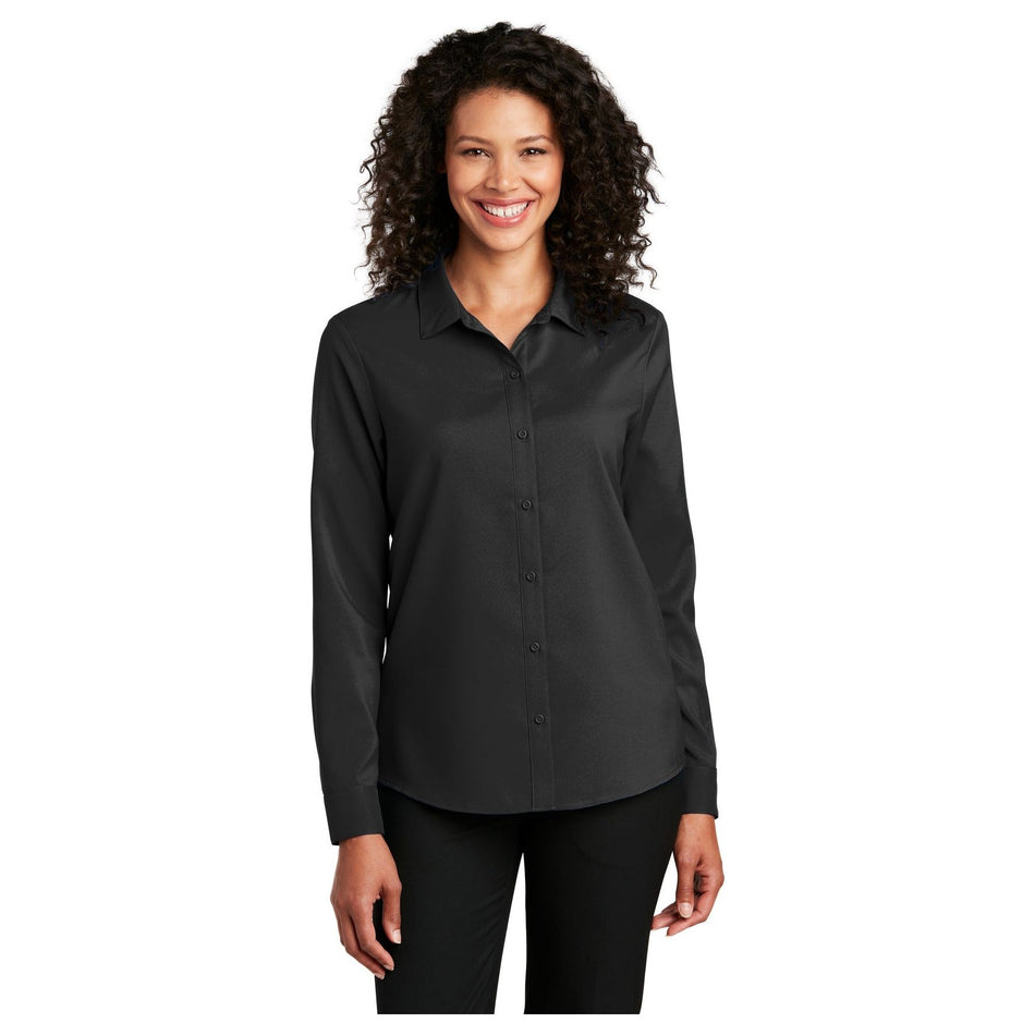 Port Authority ®  Women's Long Sleeve Performance Staff Shirt LW401 - Port Authority LW401