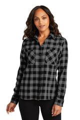 Port Authority ®  Women's Plaid Flannel Shirt LW669 - Port Authority LW669