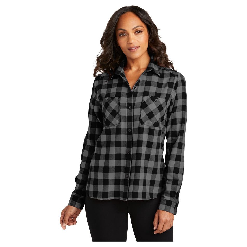 Port Authority ®  Women's Plaid Flannel Shirt LW669 - Port Authority LW669