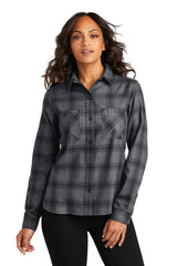 Port Authority ®  Women's Plaid Flannel Shirt LW669 - Port Authority LW669