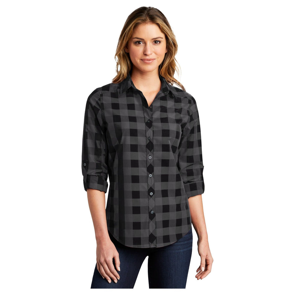 Port Authority ®  Women's Everyday Plaid Shirt. LW670 - Port Authority LW670