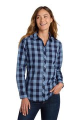 Port Authority ®  Women's Everyday Plaid Shirt. LW670 - Port Authority LW670