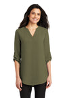 Port Authority ®  Women's 3/4-Sleeve Tunic Blouse. LW701 - Port Authority LW701