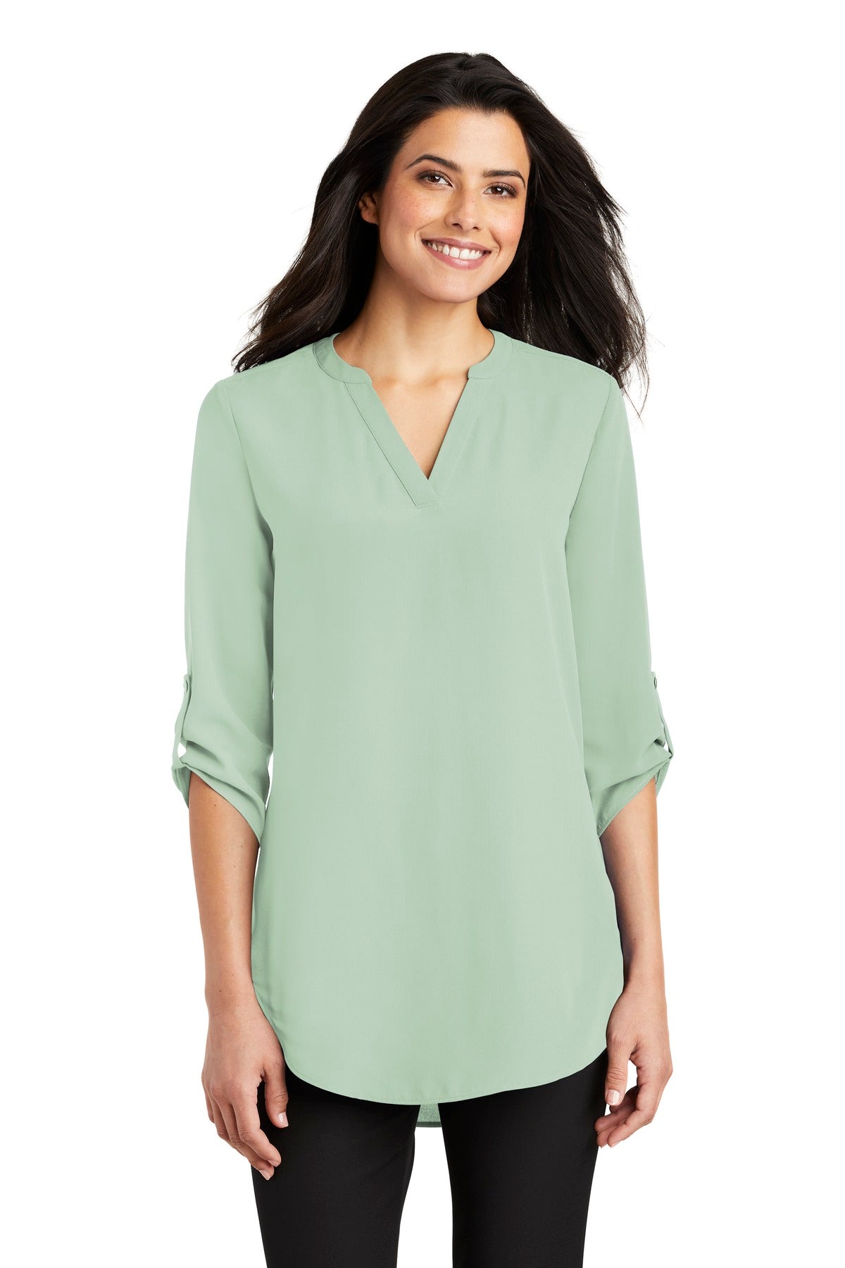 Port Authority LW701 Women's 3/4-Sleeve Tunic Blouse
