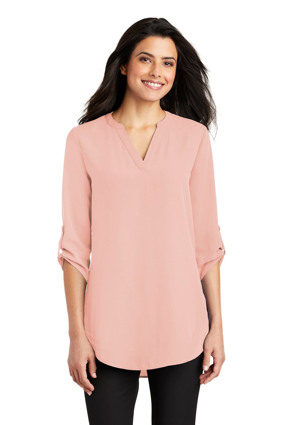Port Authority LW701 Women's 3/4-Sleeve Tunic Blouse