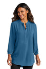 Port Authority ®  Women's 3/4-Sleeve Textured Crepe Tunic LW713 - Port Authority LW713