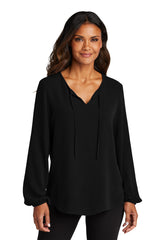 Port Authority LW714 Women's Textured Crepe Blouse