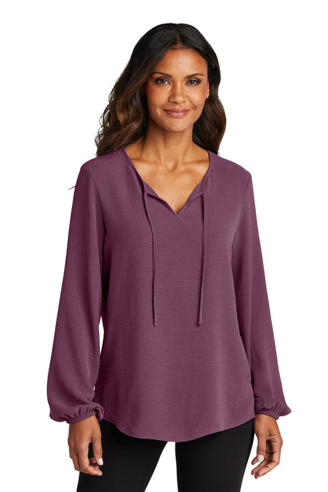 Port Authority ®  Women's Textured Crepe Blouse LW714 - Port Authority LW714