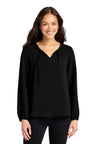 Port Authority LW714 Women's Textured Crepe Blouse