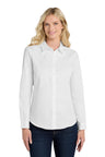 Port Authority ®  Women's Long Sleeve SuperPro React ™ Twill Shirt. LW808 - Port Authority LW808