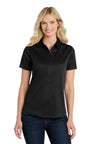 Port Authority ®  Women's Short Sleeve SuperPro React ™ Twill Shirt. LW809 - Port Authority LW809