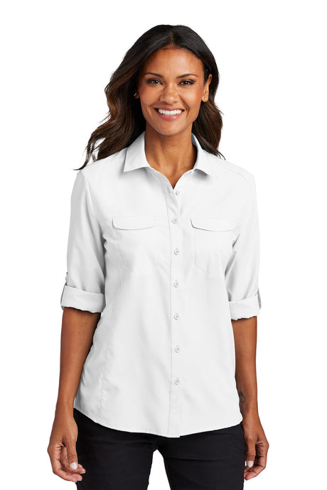 Port Authority ®  Women's Long Sleeve UV Daybreak Shirt LW960 - Port Authority LW960