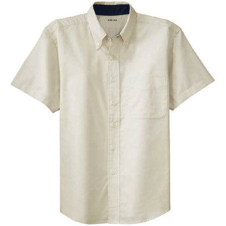 Joe's Men's Short Sleeve Button-Up Shirt Joe's USA Mens Apparel