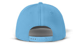 J7256 Clubhouse Performance Rope Cap - Light Blue with White Rope (Back)