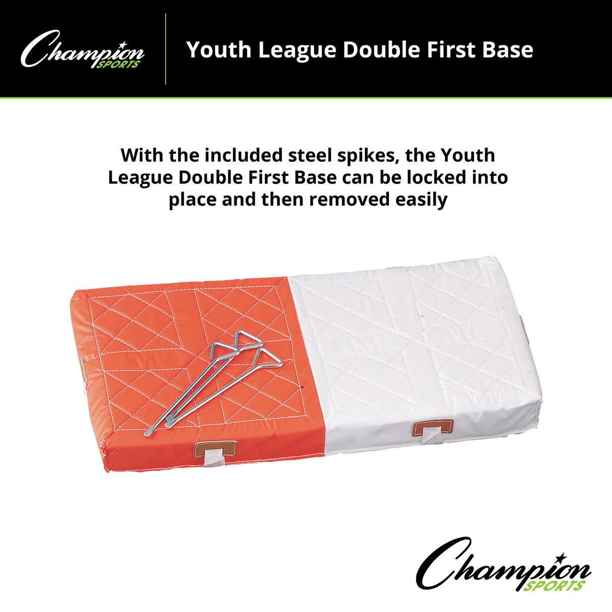 Champion Sports YOUTH LEAGUE DOUBLE FIRST BASE