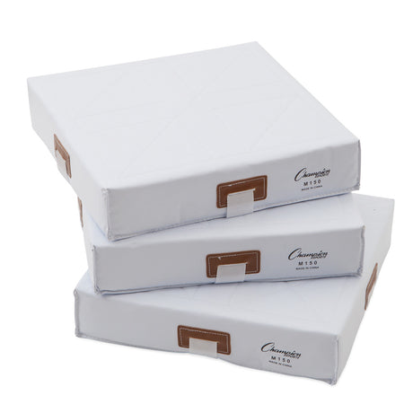 Champion Sports 15" X 15" FOAM FILLED QUILTED COVER BASE SET 2" H X 15" W X 15" L