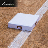 Champion Sports 15" X 15" FOAM FILLED QUILTED COVER BASE SET 2" H X 15" W X 15" L