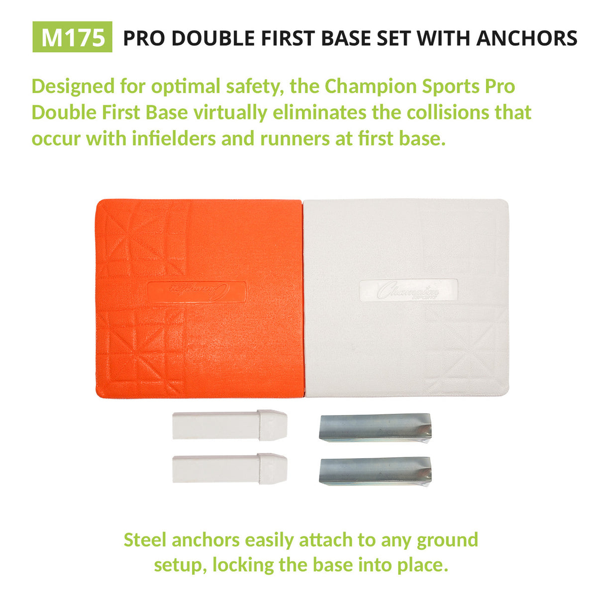 Champion Sports PRO DOUBLE FIRST BASE