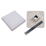 Champion Sports ANCHORED BASE SET WITH MOLDED SHELL