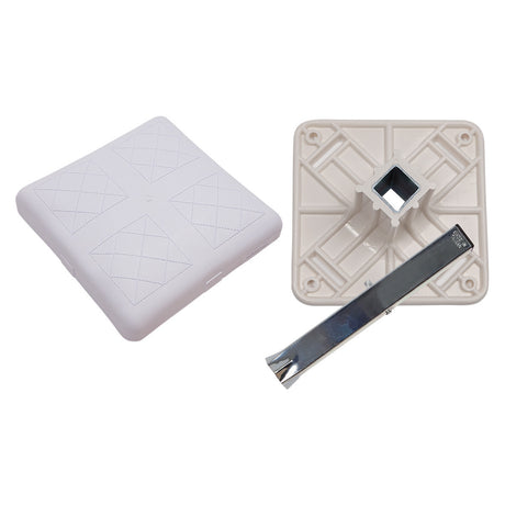 Champion Sports ANCHORED BASE SET WITH MOLDED SHELL