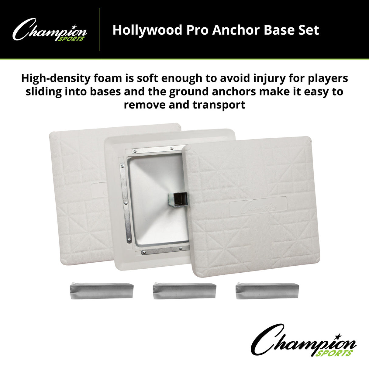Champion Sports HOLLYWOOD PRO ANCHOR BASE SET