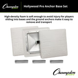 Champion Sports HOLLYWOOD PRO ANCHOR BASE SET