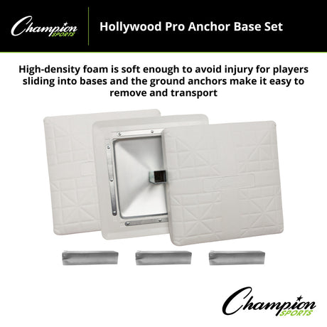 Champion Sports HOLLYWOOD PRO ANCHOR BASE SET