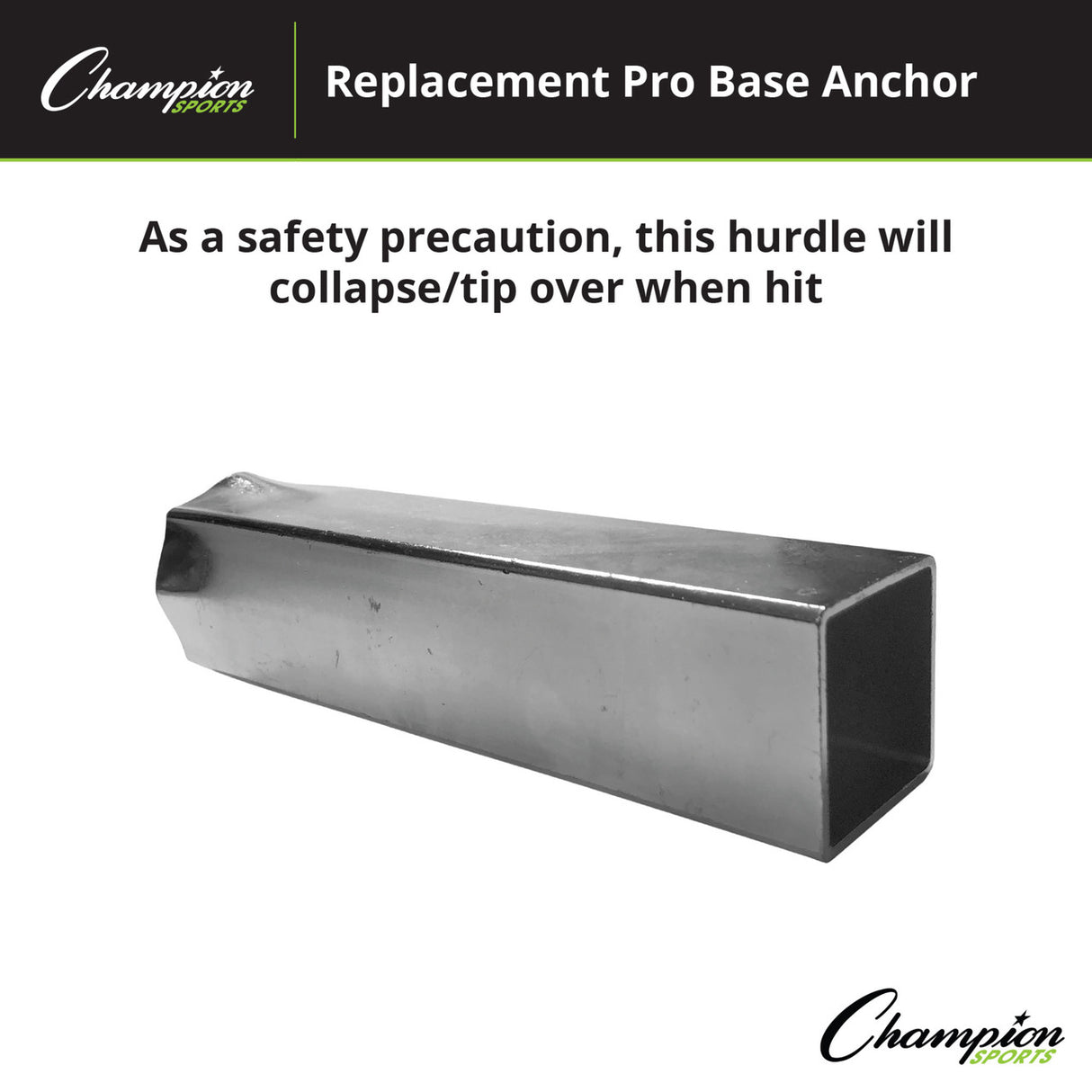 Champion Sports REPLACEMENT PRO BASE ANCHOR