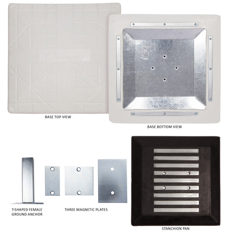 Champion Sports MAGNETIC BREAK-FREE BASE