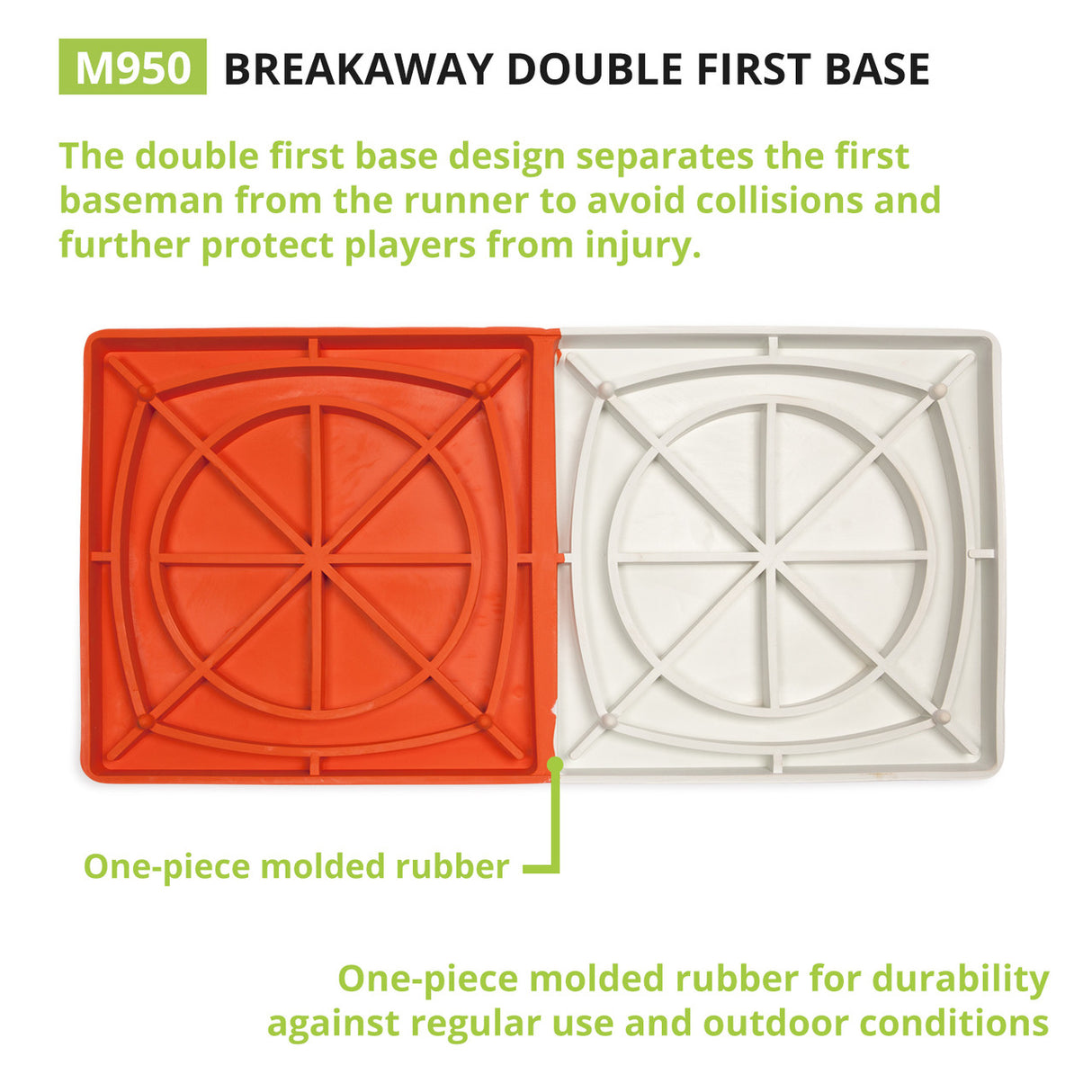 Champion Sports BREAKAWAY DOUBLE FIRST BASE